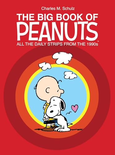 The Big Book of Peanuts: All the Daily Strips from the 1990s by Charles Schulz - Charlie Brown hugging Snoopy