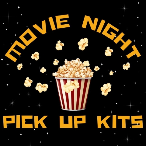 Movie Night Pick Up Kits - with popcorn