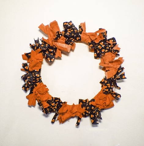 Halloween Wreath Craft